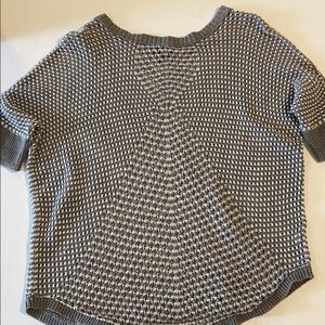A New Day Open knit gray sweater size XL
